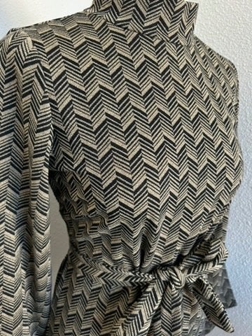 King Louie maat L Goud zwarte tunic top zigzag 1688, Kleding | Dames, Zwart, Maat 42/44 (L), Ophalen of Verzenden, Zo goed als nieuw