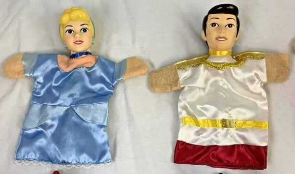 Disney Assepoester Handpoppen Set 6 Figuren AH poppenkast, Coolsingel 104, 3011 AG Rotterdam, Netherlands, Assepoester of Belle