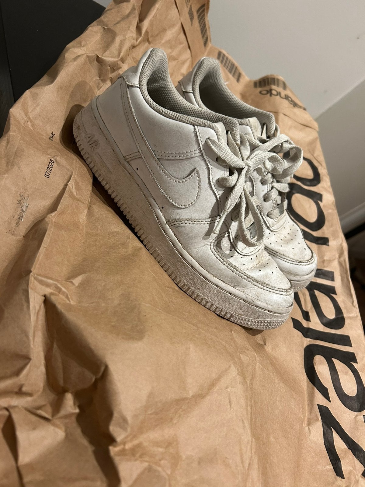 Nike Air Force 1 LE – sneakers white | Maat 38, Kleding | Heren, Wit, Overige typen, Ophalen of Verzenden, Zo goed als nieuw
