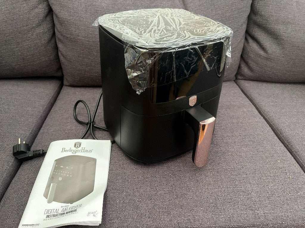 Airfryer XL - 5 L - Berlinger Haus - Volledig nieuw, Ophalen, Nieuw, Airfryer XL, 1500 gram of meer