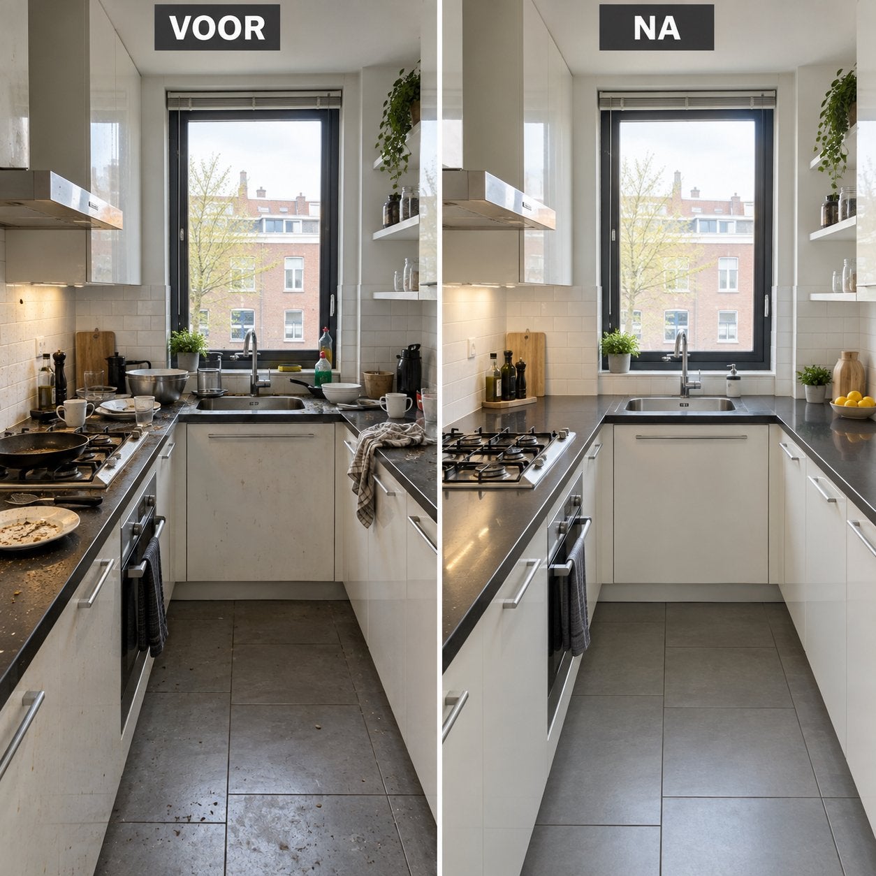 Professionele schoonmaakservice in Amsterdam en omgeving, Glazenwassen binnen