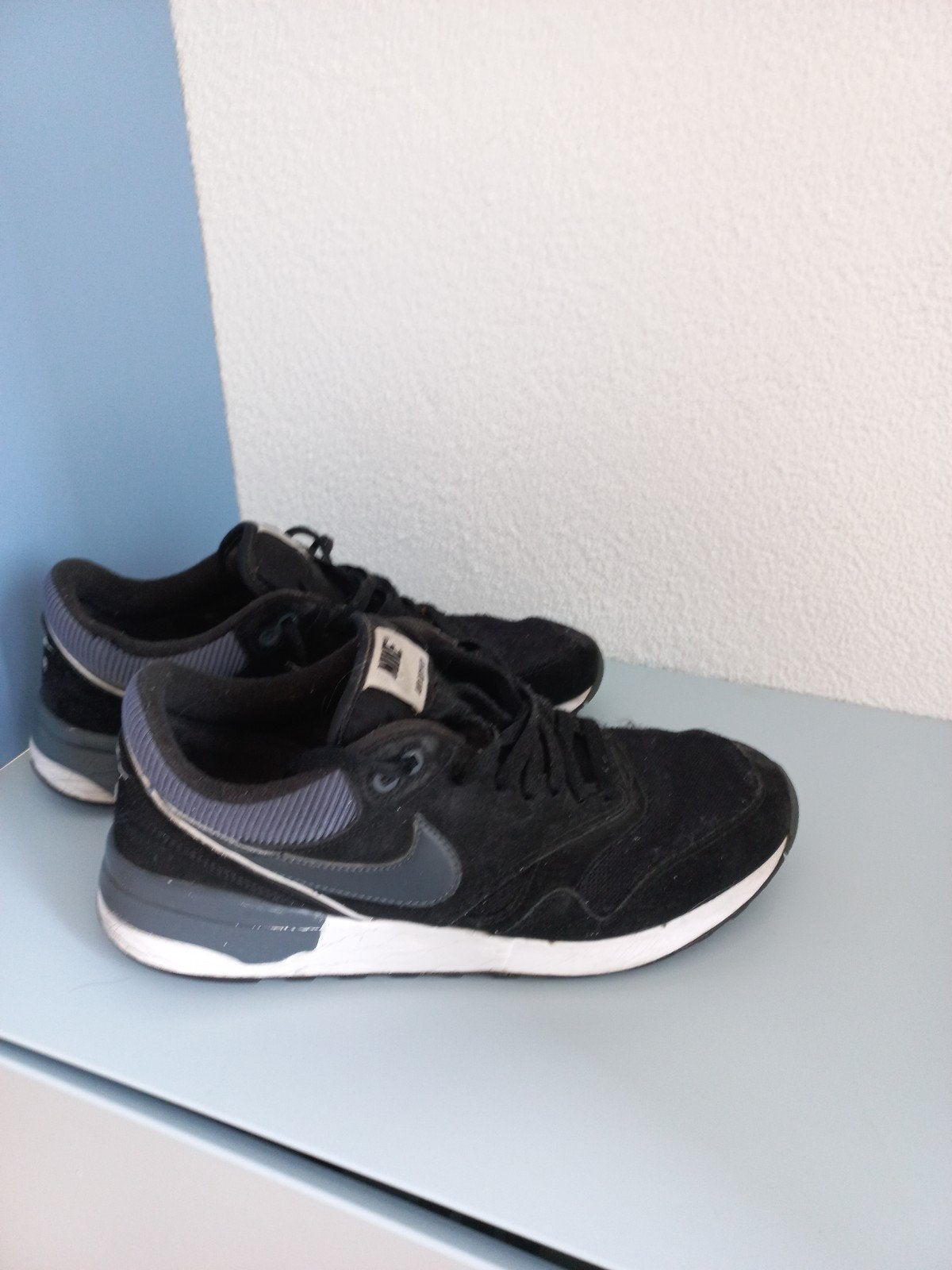 Nike Air schoenen zwart/grijs/wit maat 44, Zwart, Nike, Ophalen of Verzenden, Sneakers of Gympen