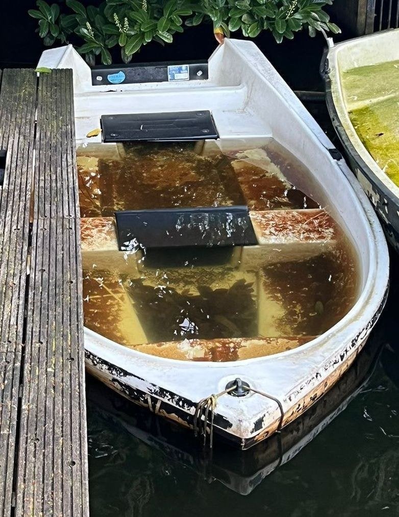 roeibootje gratis op te halen, Ophalen, Gebruikt, Overige typen, Motorboot