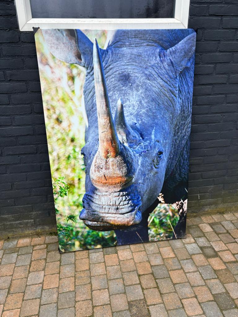 Buiten schilderij, Ophalen
