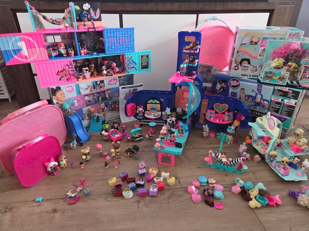 Mega grote verzameling LOL surprise, Verzamelen, Poppetjes en Figuurtjes, Ophalen of Verzenden, Zo goed als nieuw