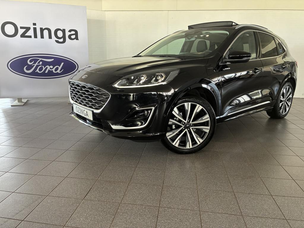 Ford Kuga Vignale PHEV vol opties-elektr.trekhaak-pan.dak 20, 12 maanden, 14 kWh, Gebruikt, 4 cilinders