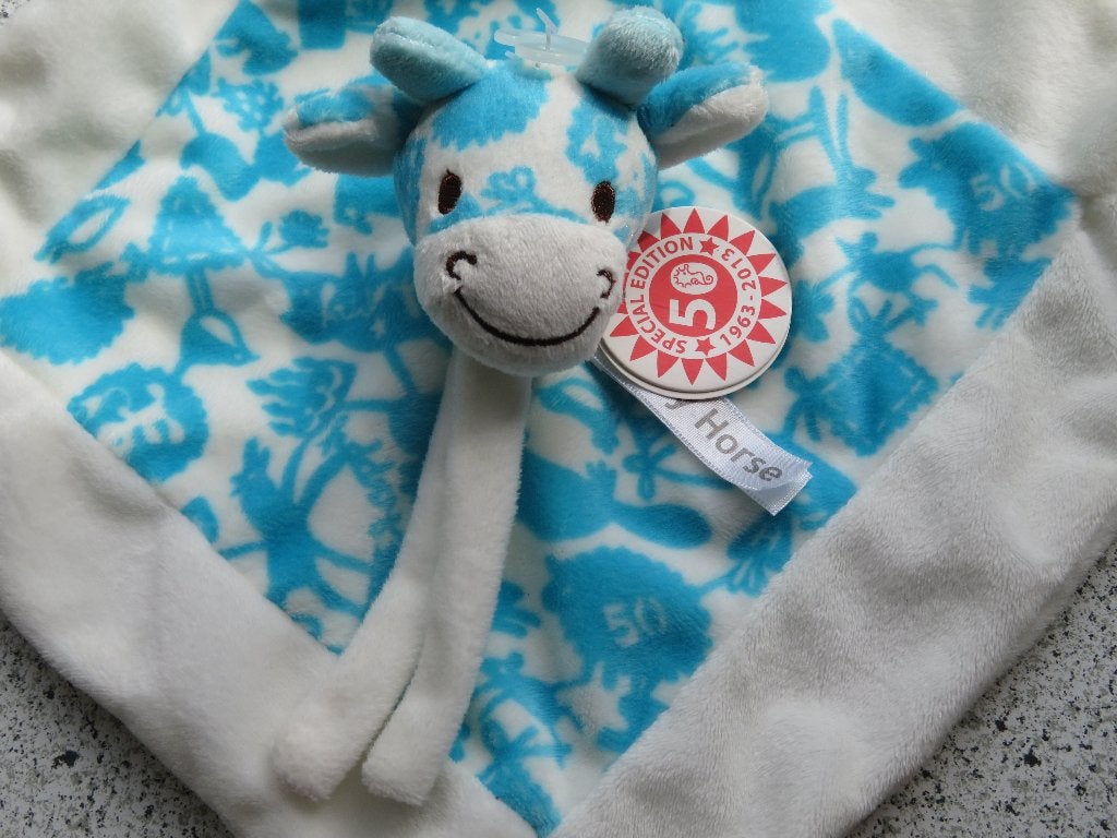 Knuffeldoek giraffe giraf limited edition Happy Horse, Ophalen of Verzenden, Nieuw, Giraf, Wasbaar