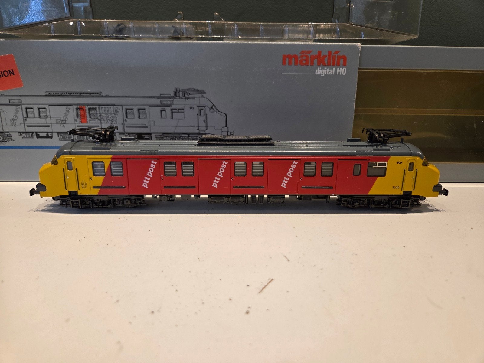Märklin 3689 digitale motorpost, Ophalen of Verzenden, Zo goed als nieuw, Märklin, Transformator of Voeding