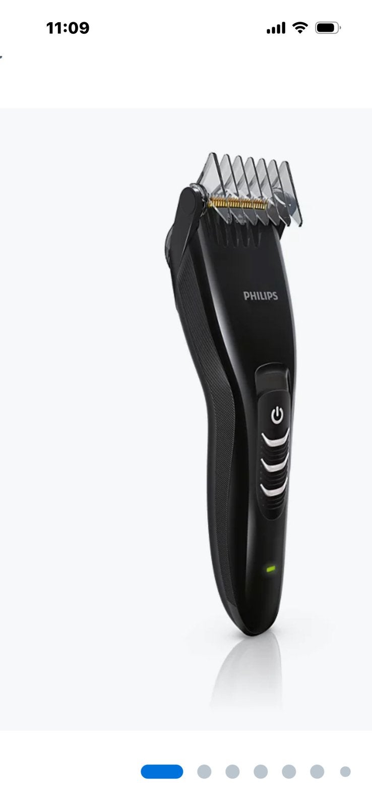 Haar tondeuse Philips, Ophalen of Verzenden, Zo goed als nieuw, Scheren en Epileren
