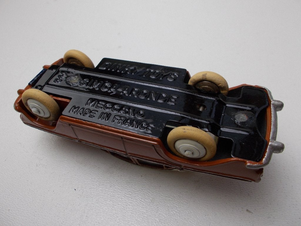 1959 Dinky Toys 544 SIMCA ARONDE P60 (Gerestaureerd.), Hobby en Vrije tijd, Modelauto's | 1:43, Ophalen of Verzenden, Gebruikt