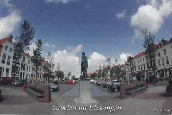 Vlissingen Bellamypark, Verzenden, 1960 tot 1980, Ongelopen, Zeeland