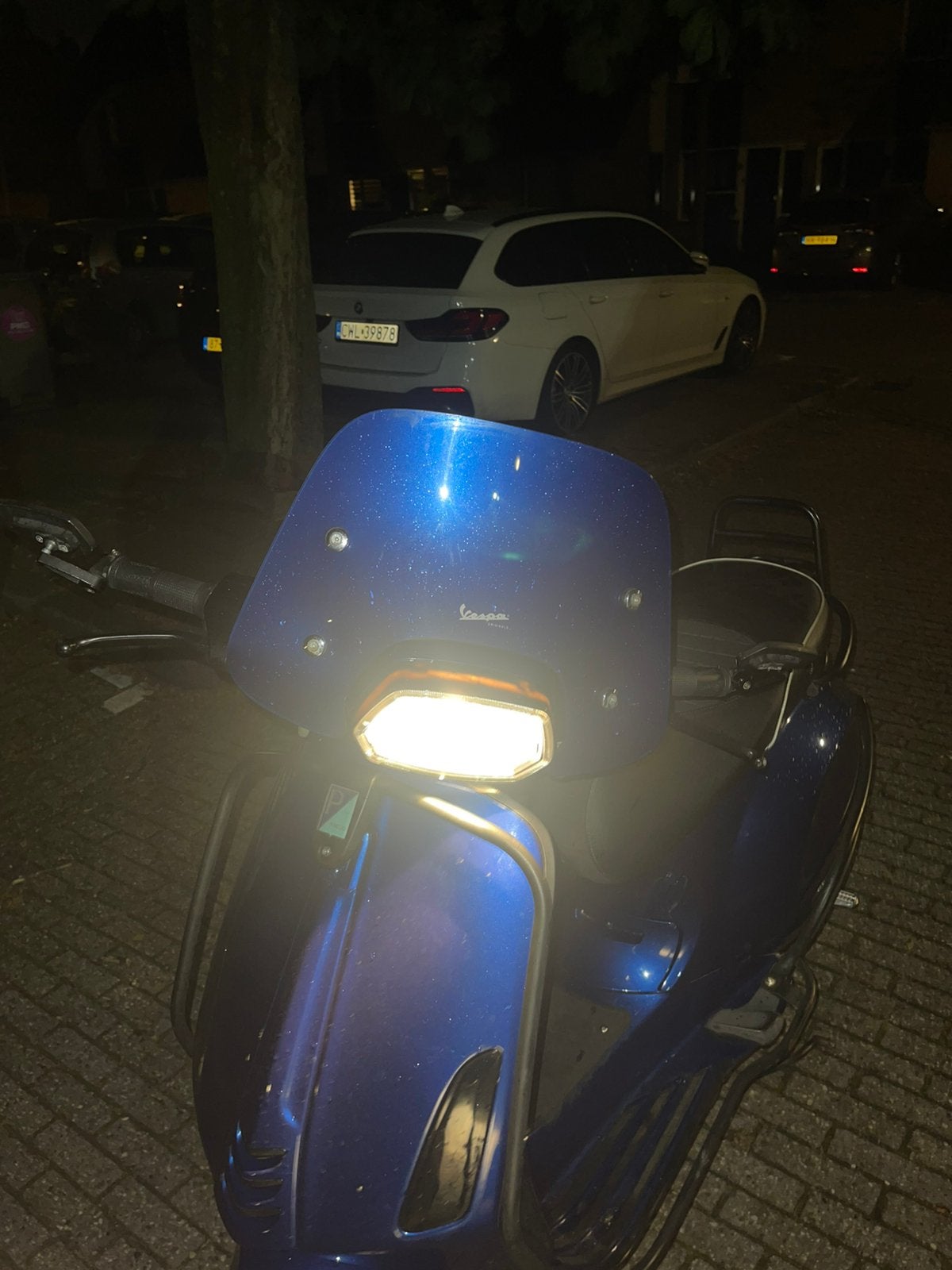 Vespa sprint 2015, Fietsen en Brommers, Scooters | Vespa, Ophalen, Zo goed als nieuw, Benzine