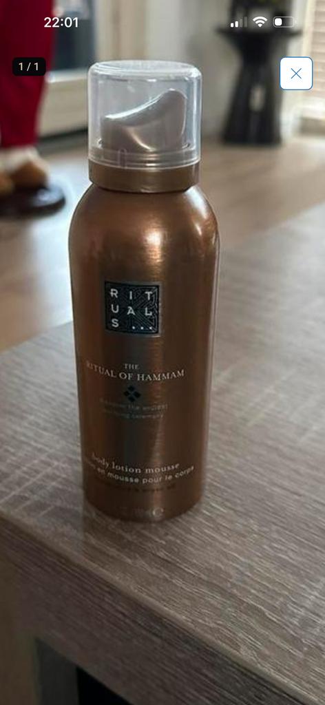 Rituals Hammam Bodymousse, Ophalen of Verzenden, Nieuw, Bad & Douche