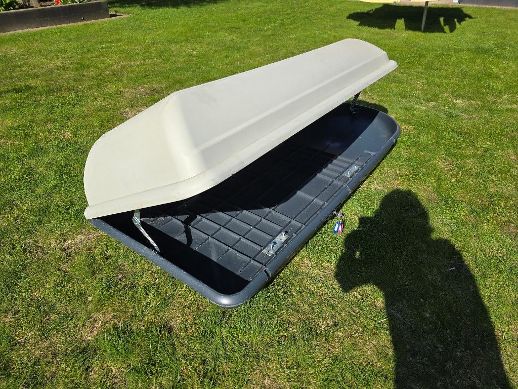 dakkoffer 431 liter met slot, Ophalen, Gebruikt