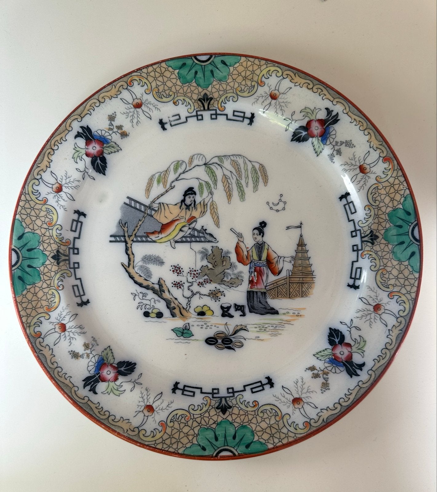 Grote Petrus Regout schotel 'Timor' - 28 cm - 1876, Ophalen of Verzenden