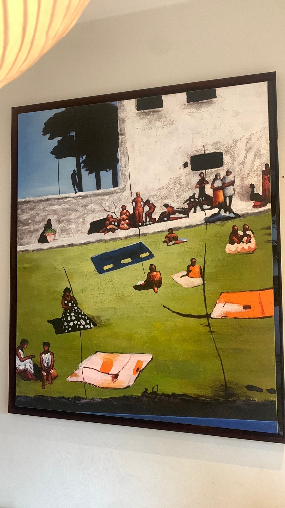 HK Living schilderij, Ophalen