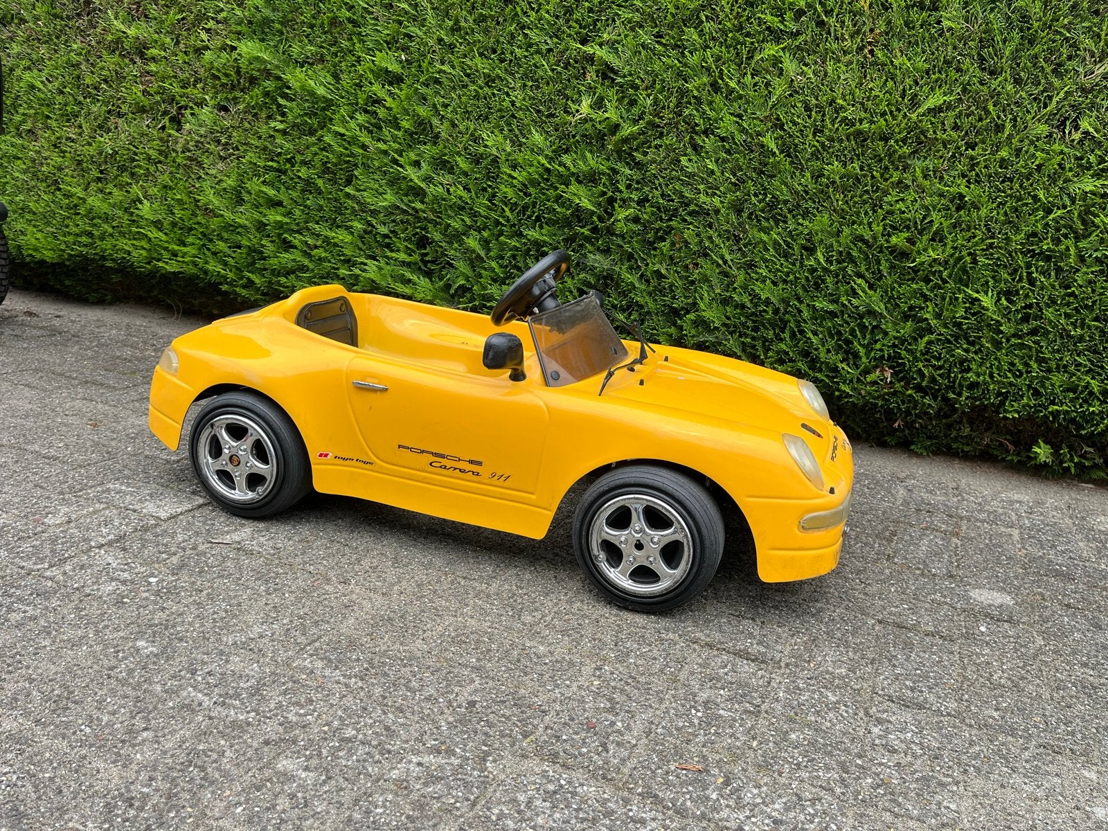 Porsche Carrera 911 kinderauto trapauto, Ophalen, Gebruikt