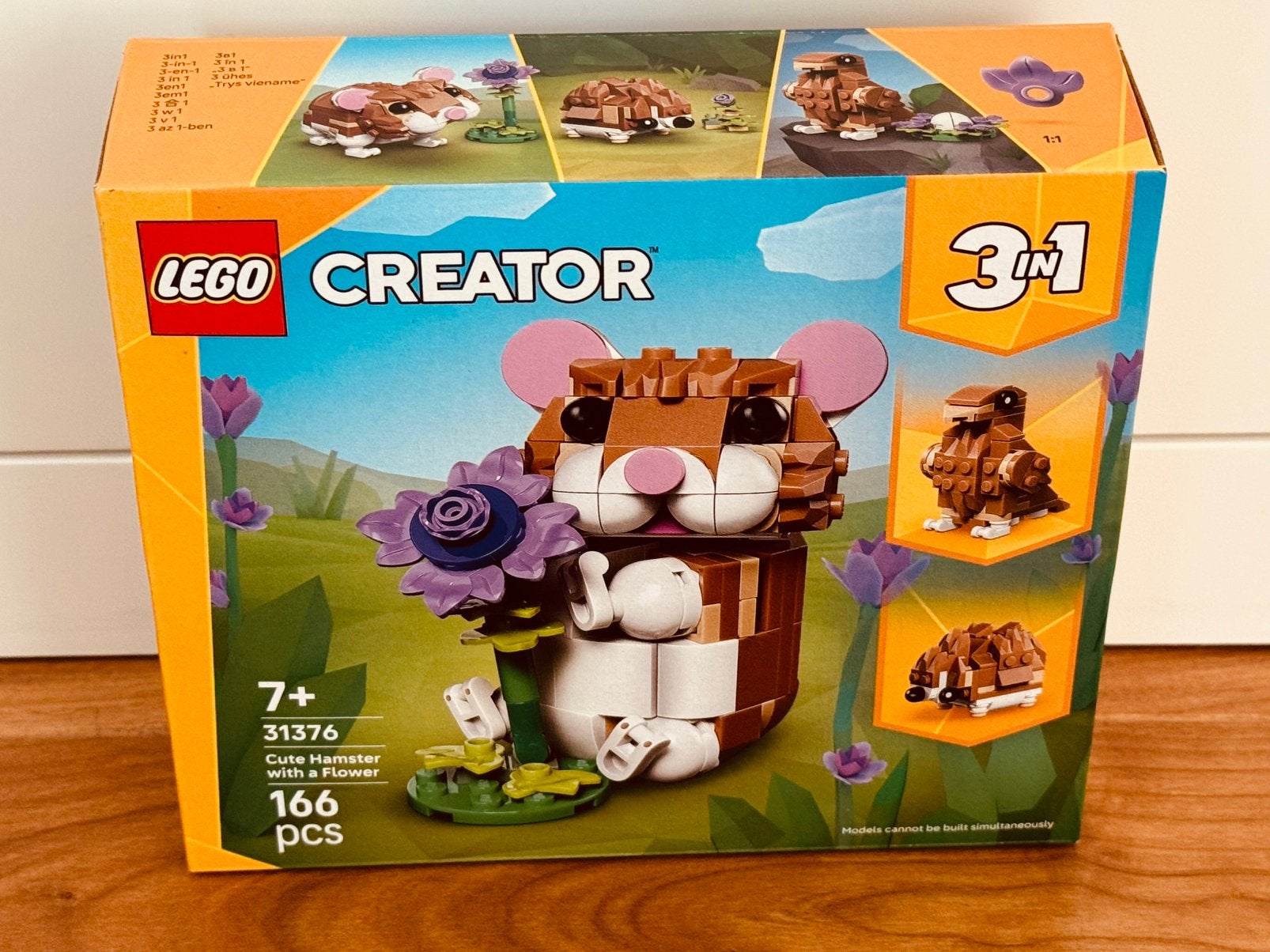 Lego Creator 31376 Schattige hamster met bloem (nieuw), Ophalen, Lego, Nieuw, Compleet