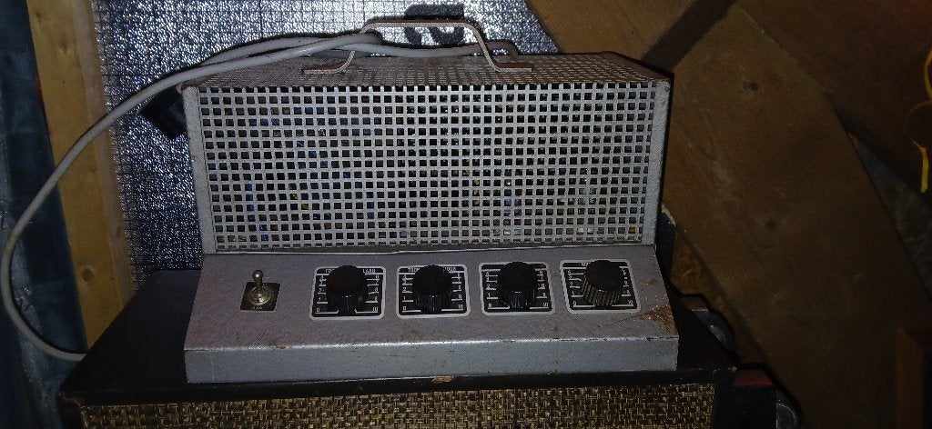 Philips buizen versterker zelfbouw, Ophalen, Gebruikt, Gitaar, Minder dan 50 watt