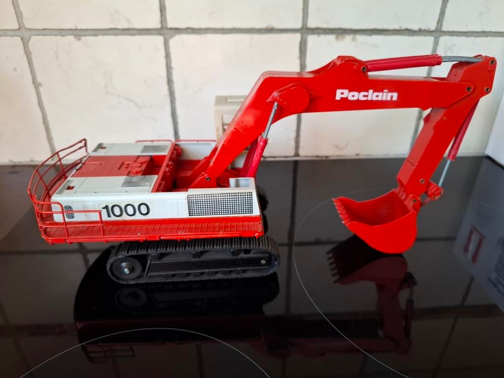 Poclain 1000 graafmachine Cef 1:50, Ophalen of Verzenden, Bus of Vrachtwagen