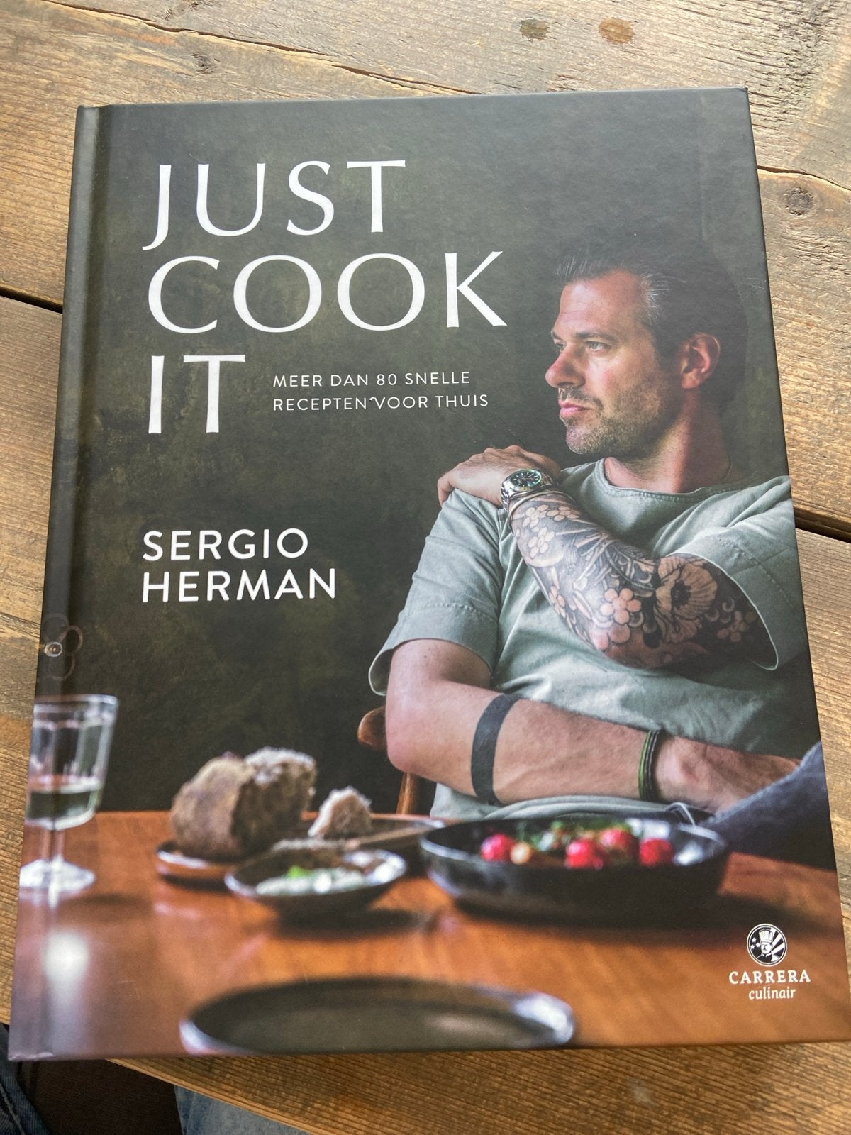 Just Cook It - Sergio Herman kookboek, Ophalen, Hoofdgerechten, Nieuw, Gezond koken