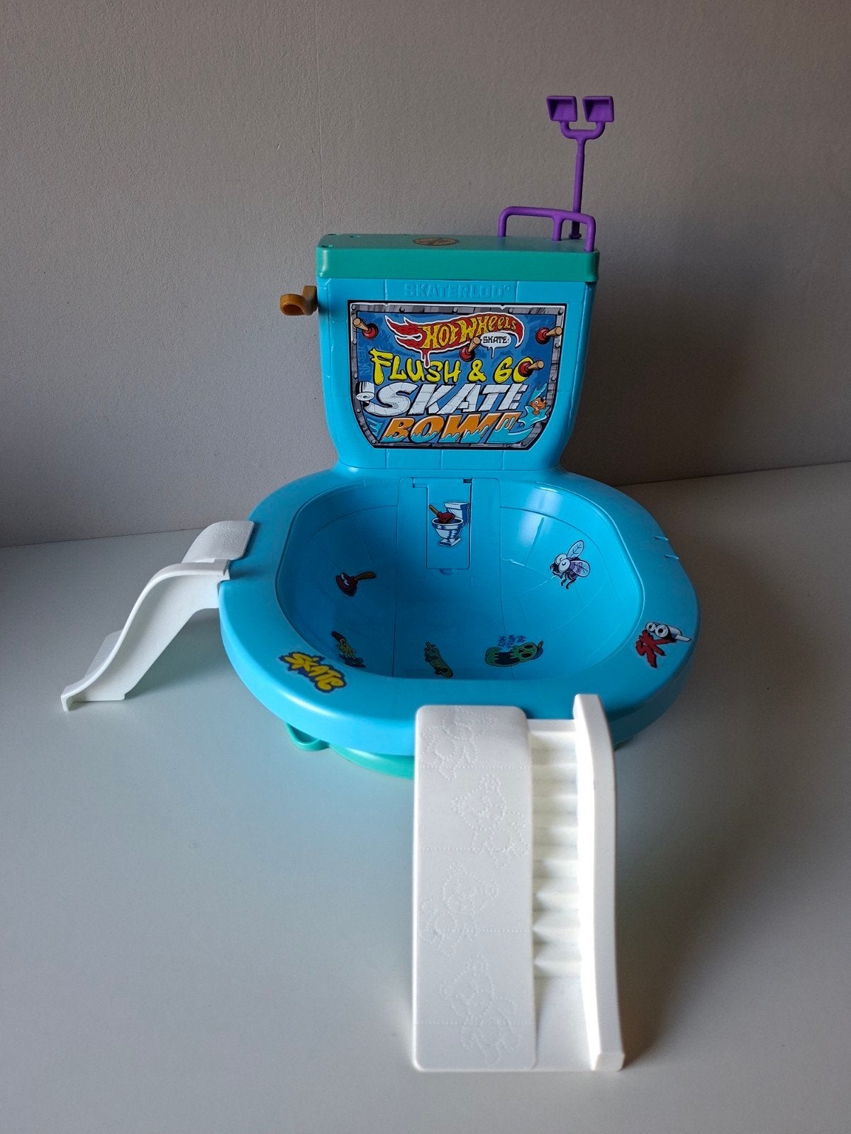Hot Wheels Skate Flush & Go Skate Bowl Skaterloop, Ophalen, Gebruikt, Jongen