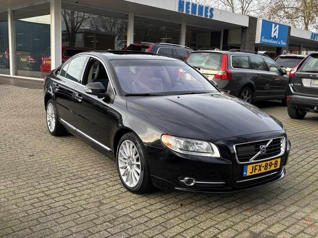 Volvo S80 3.2 Executive Schuifdak ACC Premium Sound, Auto's, Volvo, 238 pk, 1589 kg, Zwart, Bedrijf