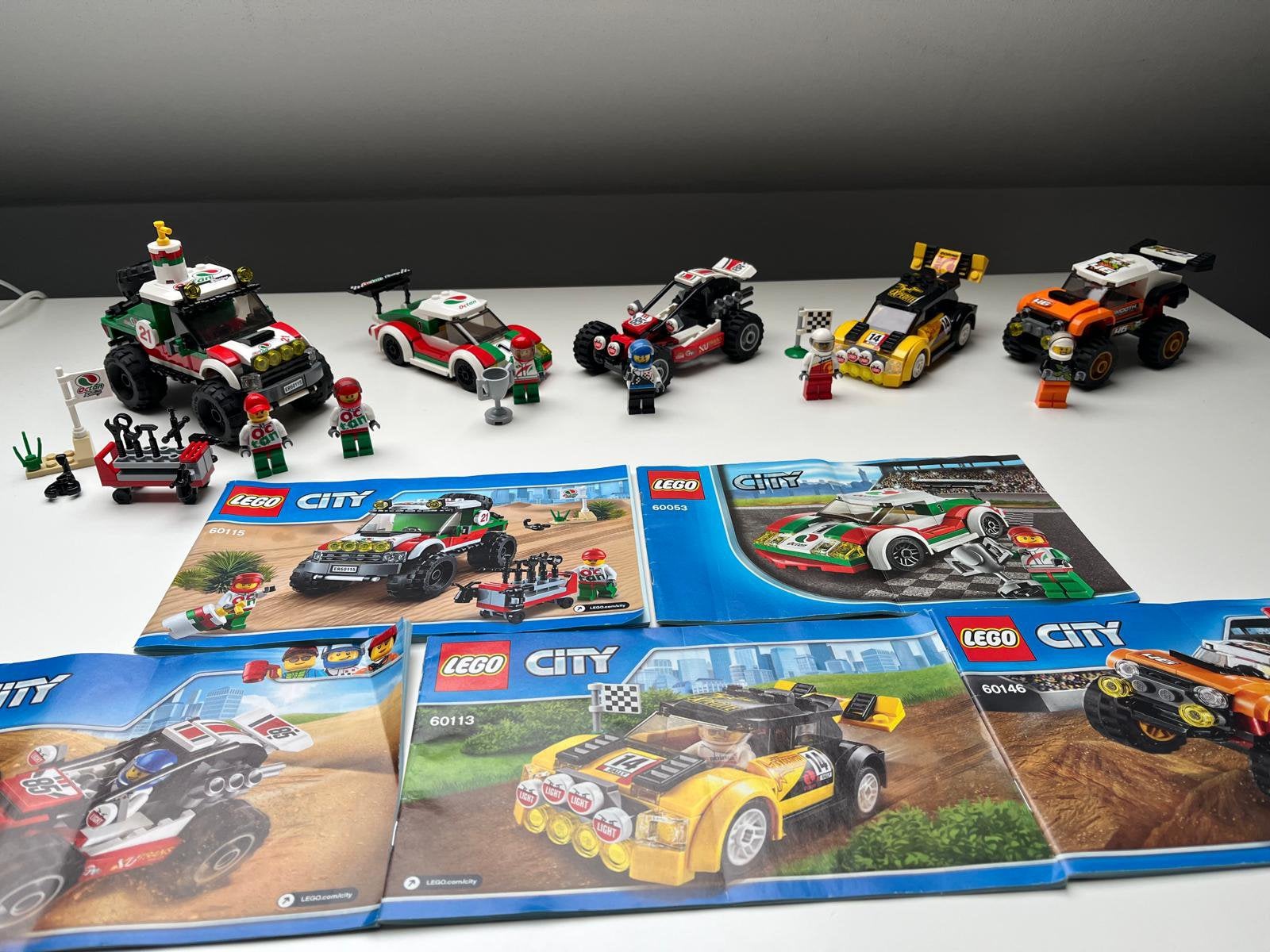 LEGO City 60115, 60053, 60145, 60113, 60146 N.O.T.K., City, Lego, Ophalen of Verzenden, Complete set