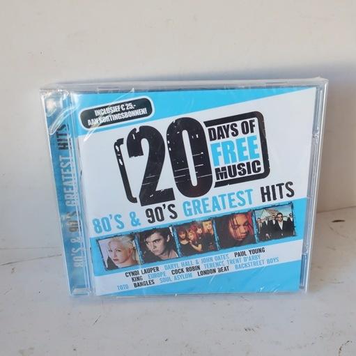 CD best of 80's en 90's NIEUW in seal Greatest hits, Ophalen of Verzenden, Nieuw in verpakking