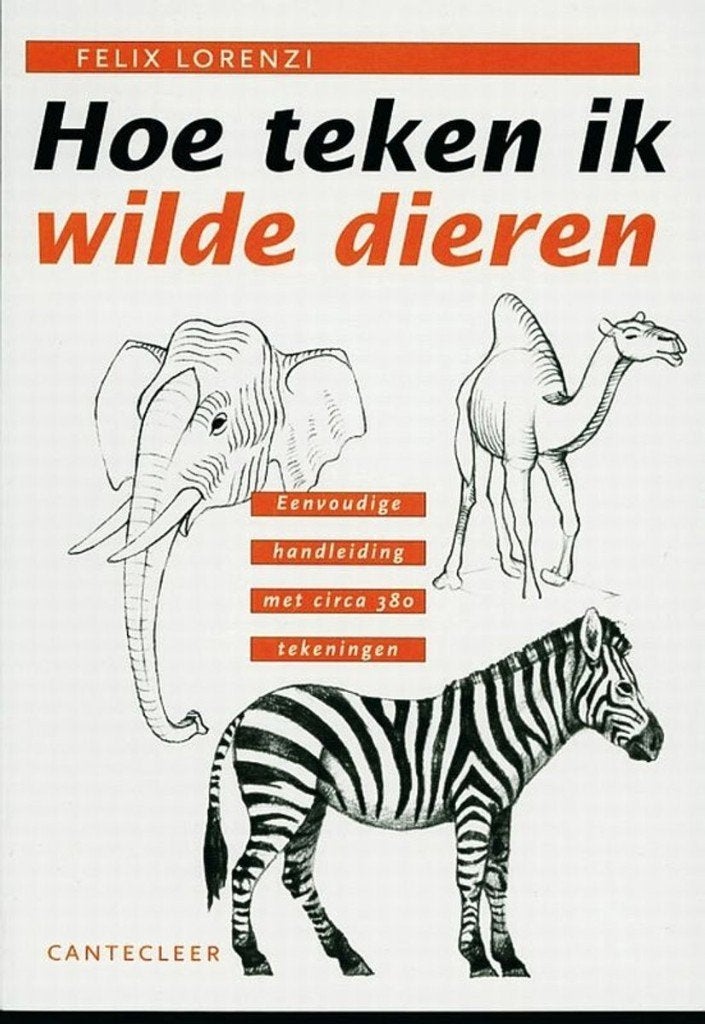 Hoe teken ik wilde dieren - Felix Lorenzi, Ophalen of Verzenden, Zo goed als nieuw, Boek of Gids
