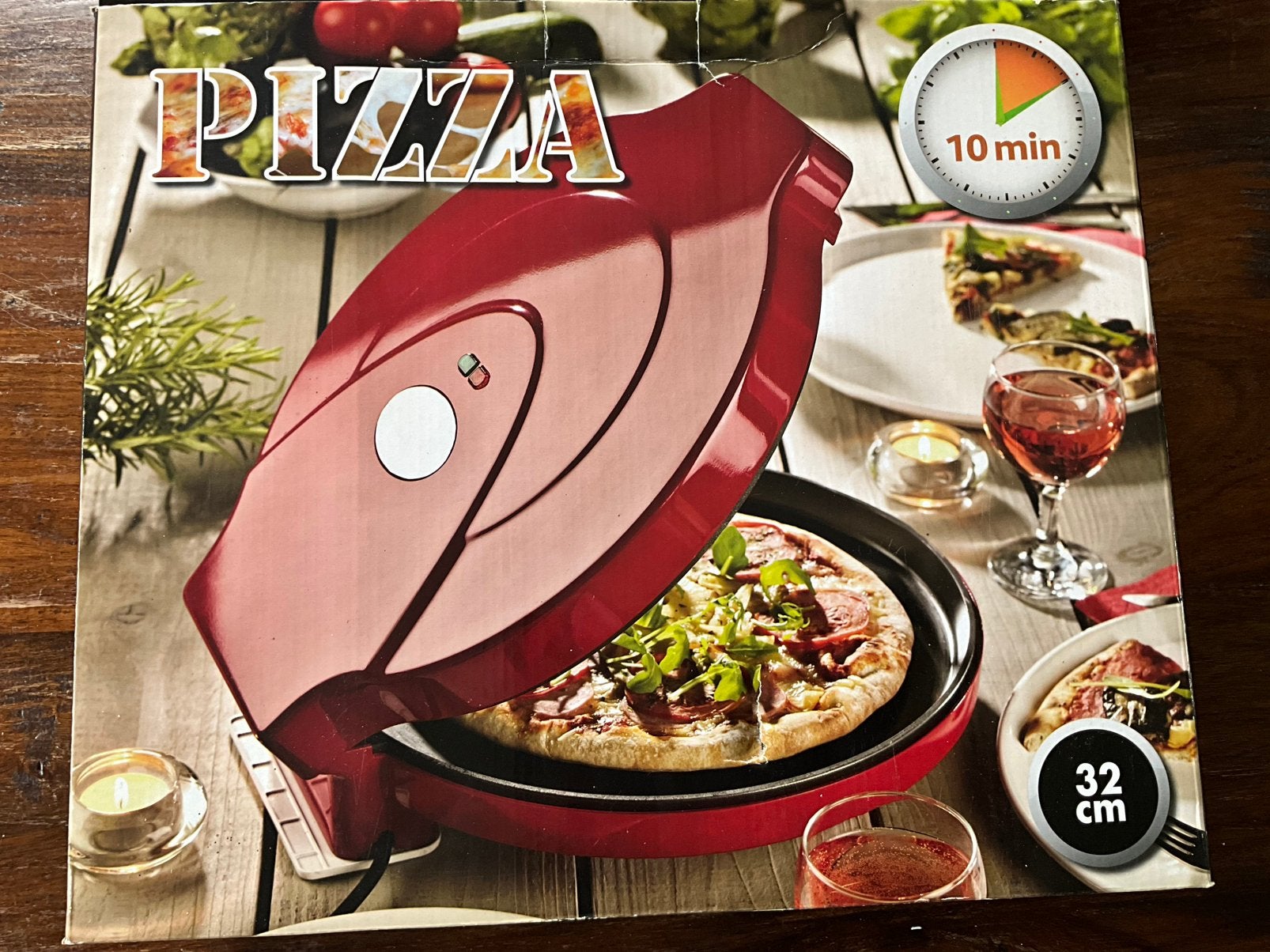Pizza maker, Ophalen, Nieuw