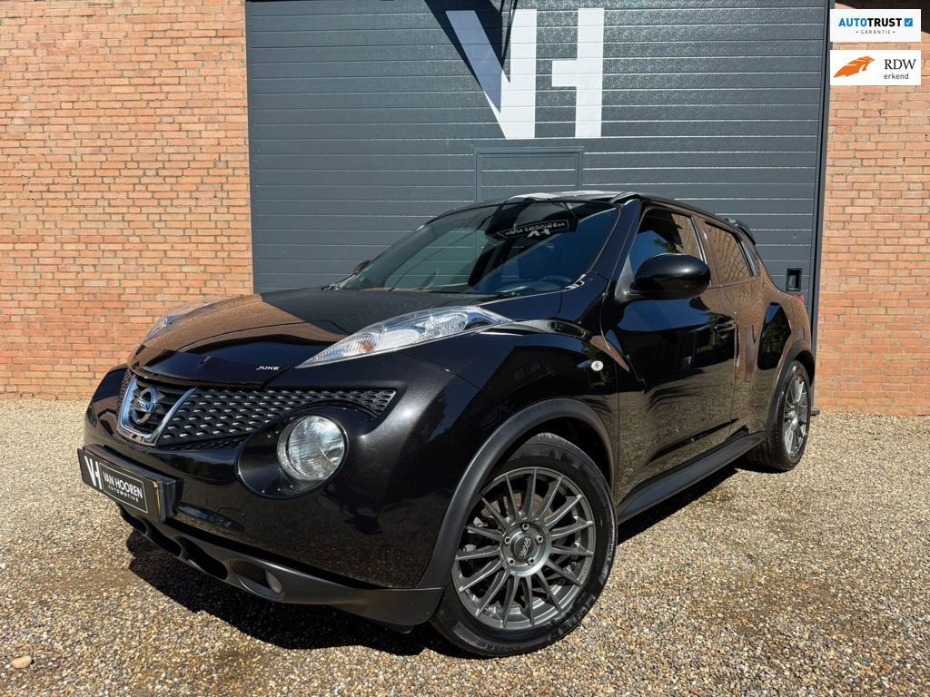 Nissan Juke 1.6 DIG-T Urban Premium | 190PK | OZ 17 INCH LMV, Auto's, Voorwielaandrijving, 1618 cc, Gebruikt, Zwart