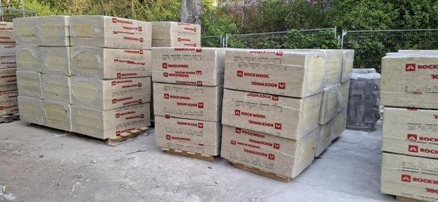 26120 - Grote partij Rockwool Rockfit Premium isolatie, Ophalen, 12 cm of meer, Nieuw, Steenwol