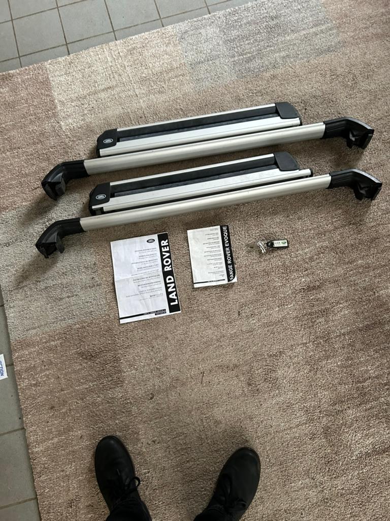 Alles dragers voor Range Rover Evoque met dakdragers, Auto diversen, Dakdragers, Ophalen of Verzenden, Zo goed als nieuw