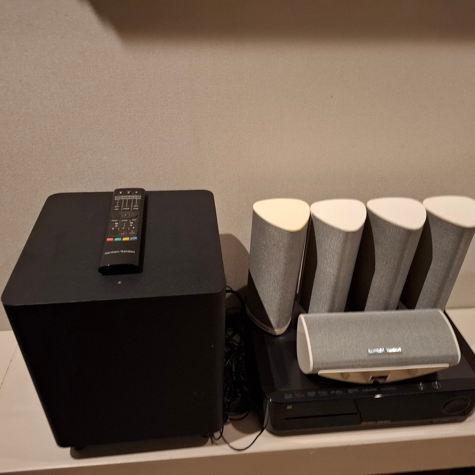 Harman Kardon, Overige merken, Gebruikt, 2.1-systeem, Blu-ray-speler