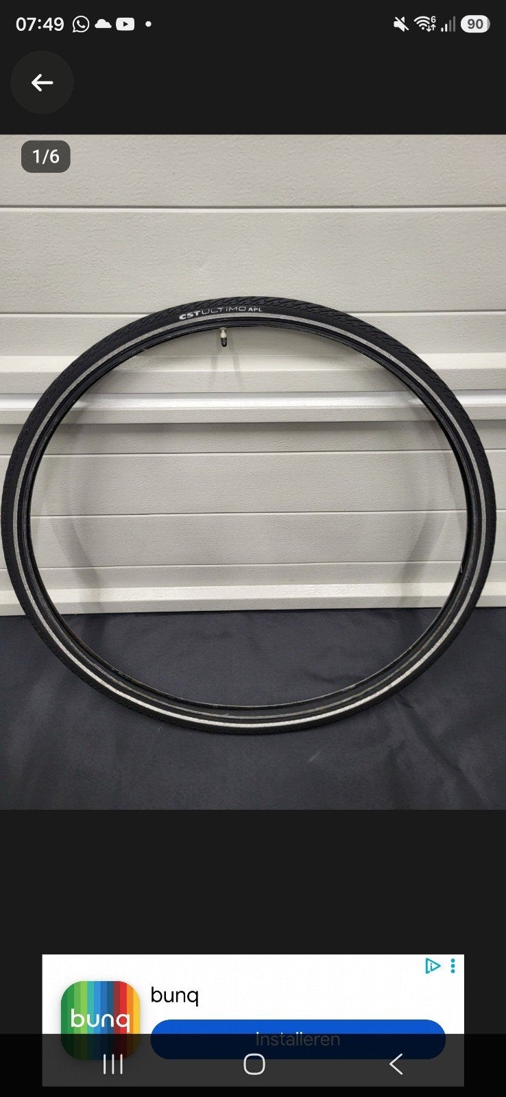 CST Ultimo APL buitenband 28 inch (37-622) - Nieuw, Band, Ophalen of Verzenden, Zo goed als nieuw, CST