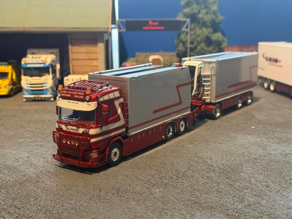 Tekno van leeuwen, Hobby en Vrije tijd, Modelauto's | 1:50, Tekno, Nieuw, Tekno, Bus of Vrachtwagen