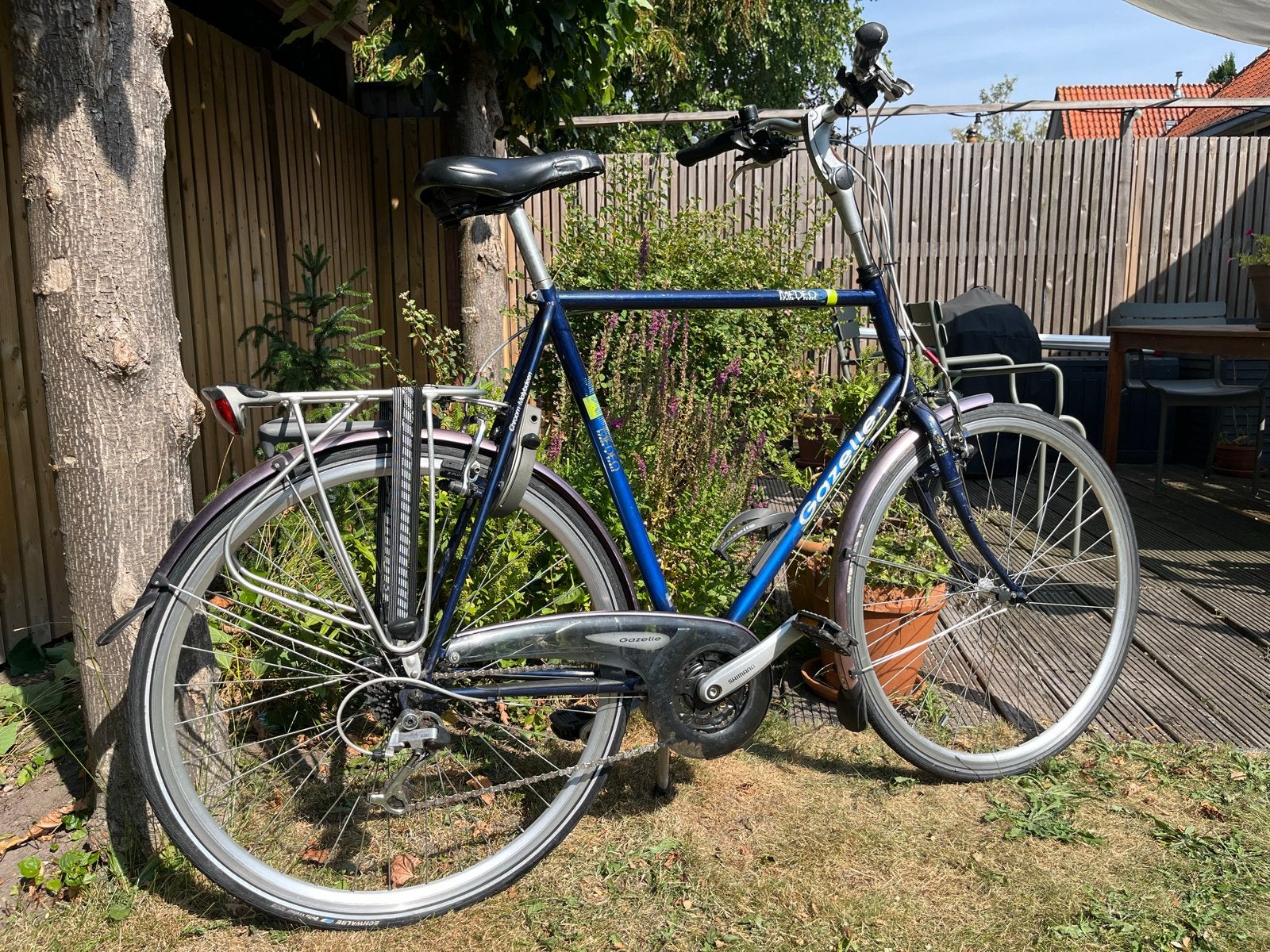 Gazelle Medeo Hybride Lite Herenfiets - Nette Staat, Fietsen en Brommers, Fietsen | Dames | Damesfietsen, Ophalen, Gebruikt, Velgrem