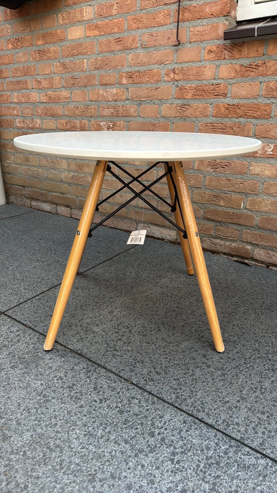 4 kinder kuipstoelen met tafeltje, Tuin en Terras, Ophalen of Verzenden, Zo goed als nieuw, Rechthoekig, Kunststof