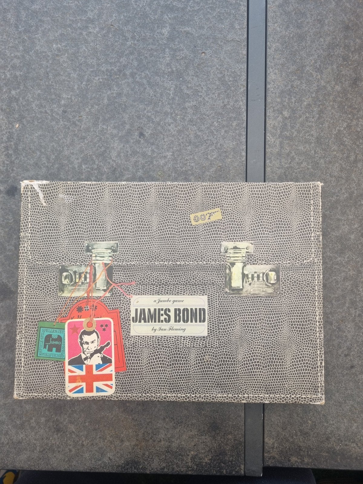 Vintage James Bond Gezelschapsspel ( D3), Drie of vier spelers, Ophalen of Verzenden, Gebruikt, Jumbo