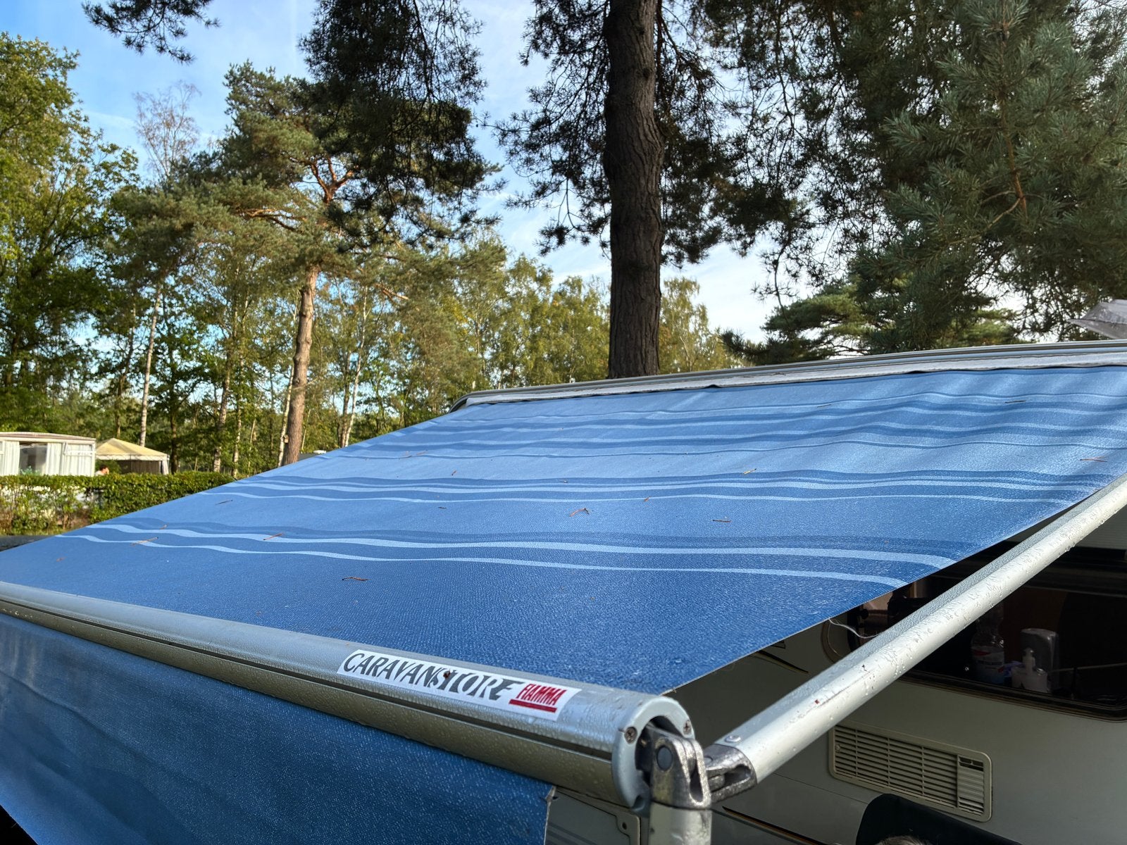 Fiamma Caravanstore zakluifel 3,1m breed, 2,5m uitval, Ophalen, Gebruikt
