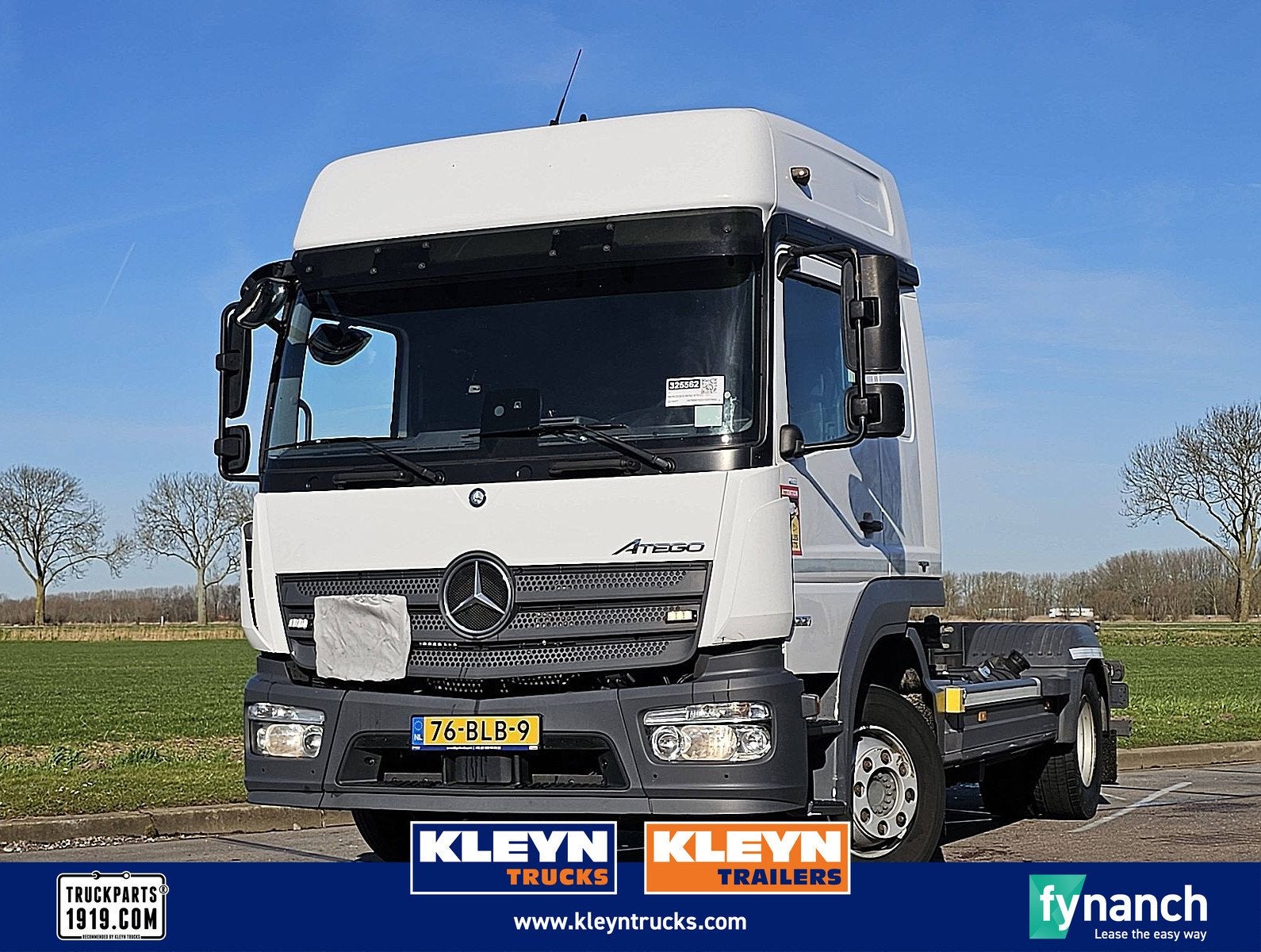 MERCEDES-BENZ ATEGO 1221 wb 356 airco adr, Auto's, Automaat, Euro 6, Wit, Mercedes-Benz