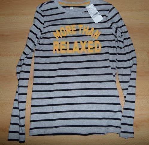NIEUW: Stoere katoenen Hema longsleeve maat 146/152, Ophalen of Verzenden, Nieuw, Jongen, Shirt of Longsleeve
