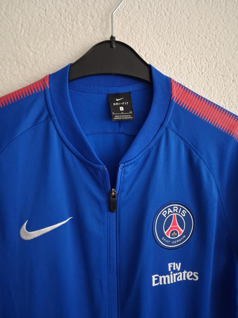 Nike  Paris Saint-Germain  Vest Maat  S, Ophalen of Verzenden, Zo goed als nieuw, Blauw, Voetbal
