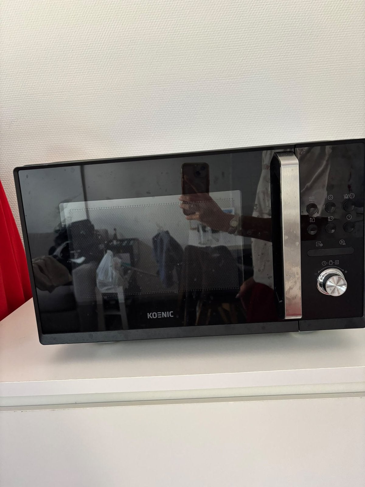 Koenic combie magnetron/oven met getantie, Witgoed en Apparatuur, Ophalen, Zo goed als nieuw, Oven