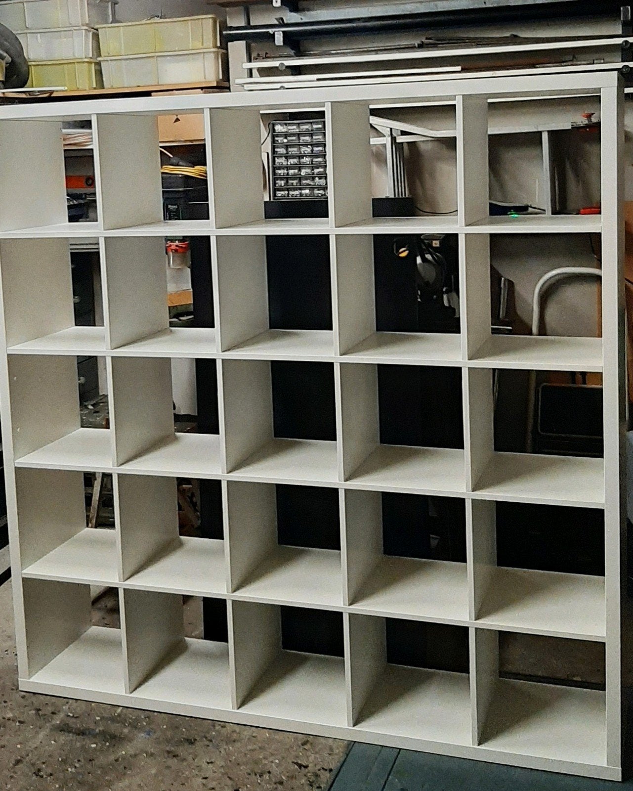 Ikea kallax Vakkenkast 5x5 wit, Ophalen, Zo goed als nieuw