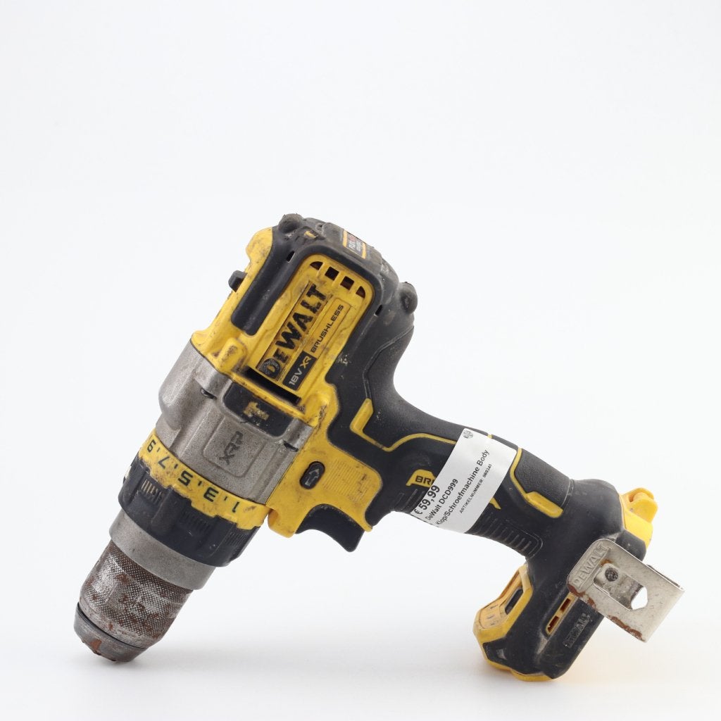 DeWalt DCD999 Klop/Schroefmachine Body, Dewalt, Zo goed als nieuw, Support@dewalt.com, 701 E. Joppa Road
Towson, MD 21286
USA