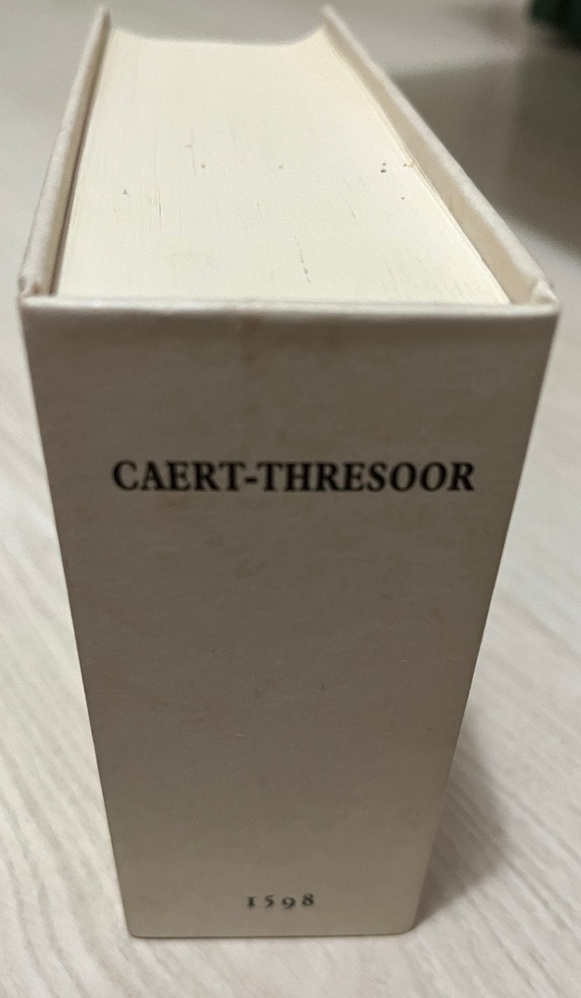 Caert-Thresoor 1598 - Barent Langenes Wereldatlas, Overige atlassen, Voor 1800, Ophalen of Verzenden, Zo goed als nieuw