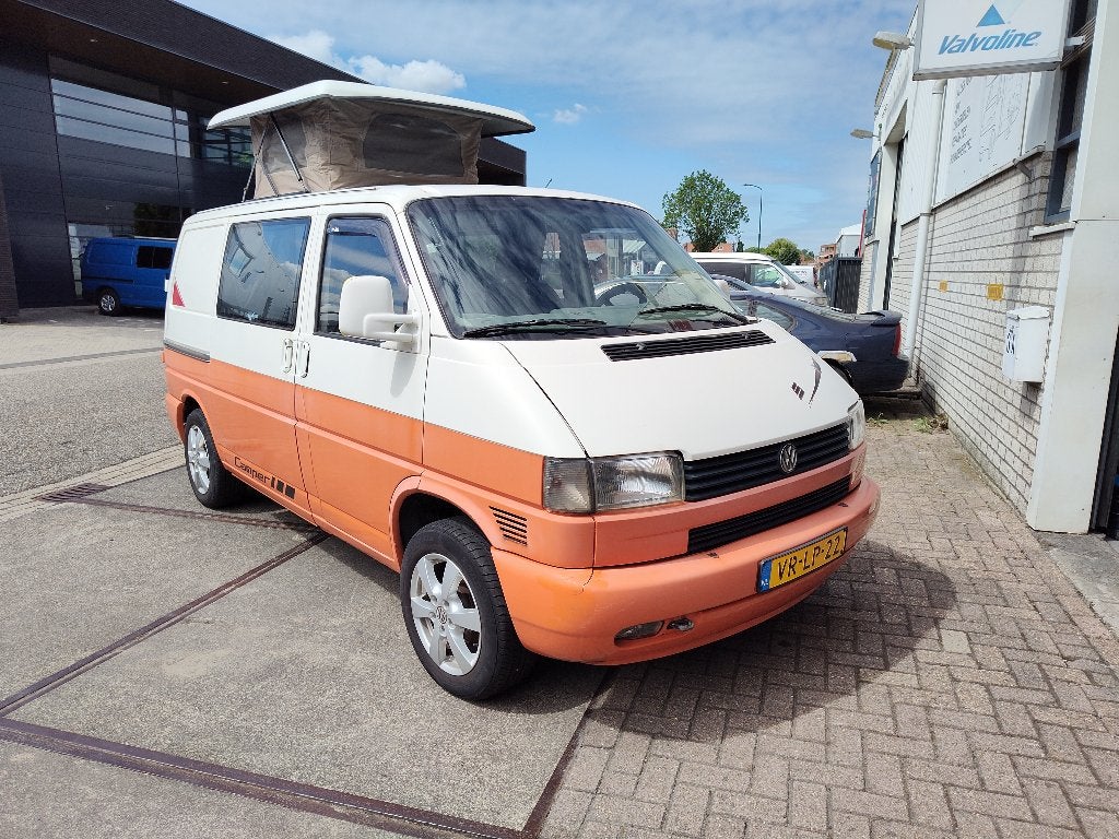 Volkswagen T4 camper "Jan" compleet en kampeer klaar!, Chemisch toilet, Hefdak, Volkswagen, Particulier