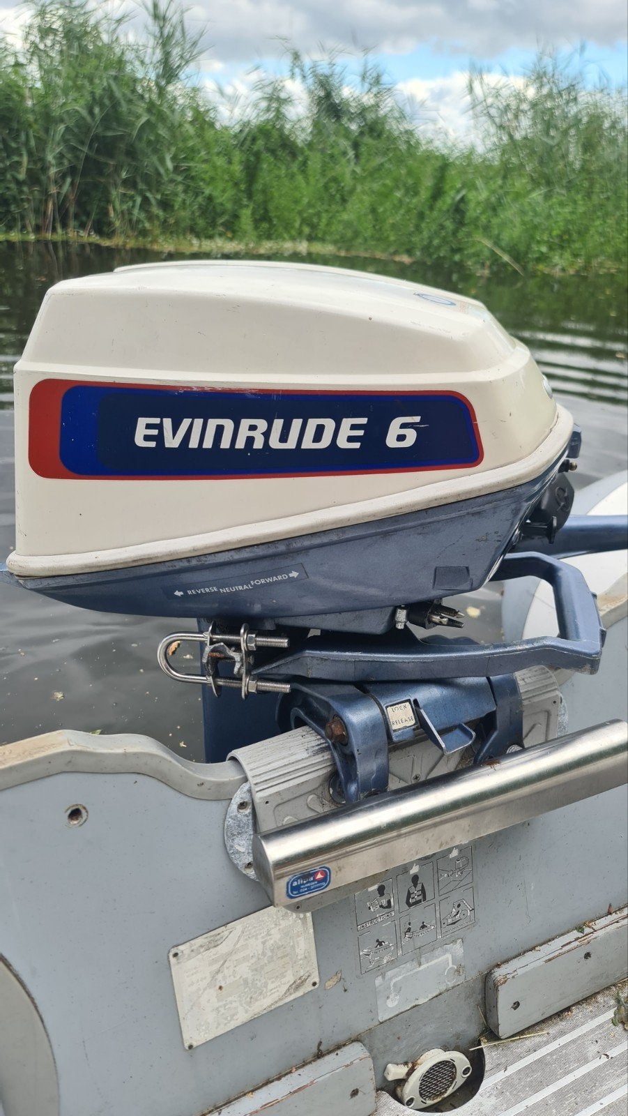 evinrude 6 pk 2 takt, Ophalen, Gebruikt, Motor en Techniek, Zeilboot of Motorboot